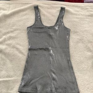 New Express sequined tank top